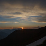 4日めは日の出を見ることができました。