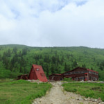 2日めの宿の黒部五郎小舎。